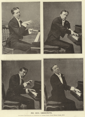 Mr Geo Grossmith (b/w photo)