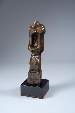 Upright Motive: Maquette No.12, 1961 (bronze)