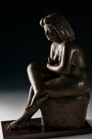 Sitting Woman (bronze)
