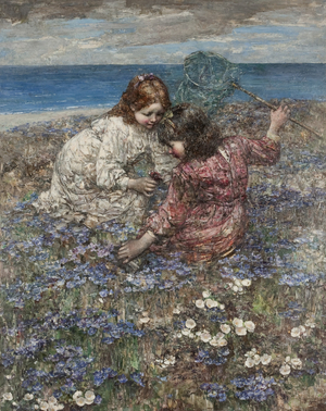 End of the Butterfly Chase, 1911 (oil on canvas)