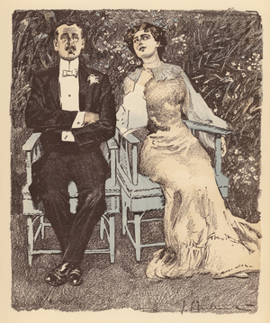 Illustration for Berliner Balle von Rideamus (colour litho)