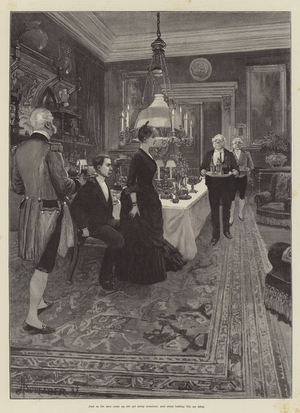 Mr Meeson's Will, by H Rider Haggard (engraving)
