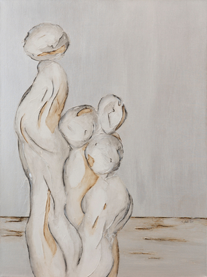Mother's Love, 2020 (mixed media on canvas)