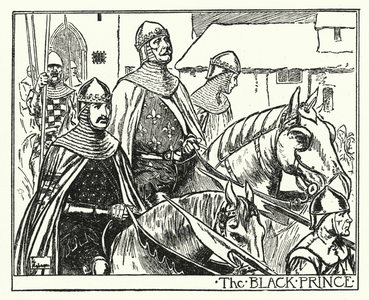 The Black Prince (litho)