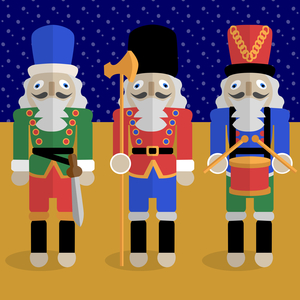 Christmas Nutcrackers - Good Luck Symbols, 2017 (digital)