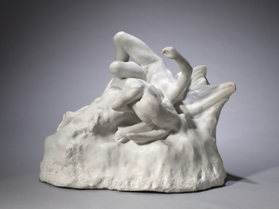 The Fall of the Angels, c.1890-1900 (marble)
