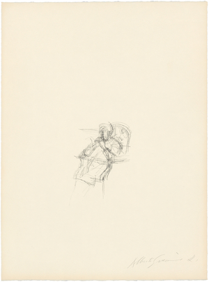 Artist's Mother Seated IV, 1965 (litho)