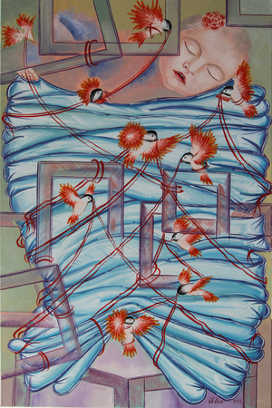 Resilient, 2015 (oil on canvas)