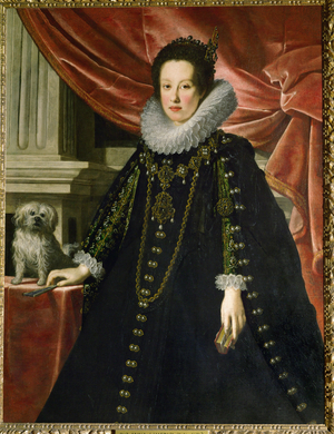 Anna de Medici, daughter of the Grandduke Cosimo II of Tuscany (painting on canvas)