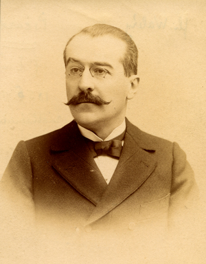 Portrait of Charles Emile Picard (photo)