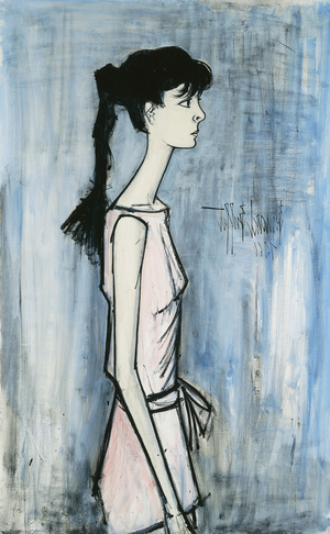 Portrait D'Annabel, 1960 (oil on canvas)