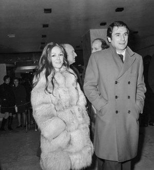 Pascale Rivaud et Robert Hossein