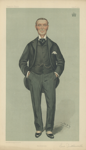 Lord Shuttleworth (colour litho)