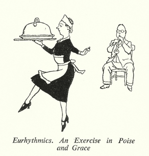 Eurhythmics, An Exercise in Poise and Grace (litho)