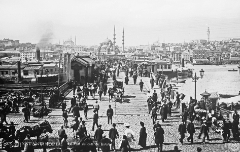 Scene from 19th century Constantinople