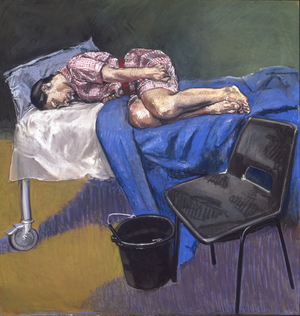 Triptych, 1998 (pastel on paper)