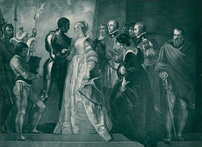 Shakespeare: Othello, Act II, Scene i (litho)