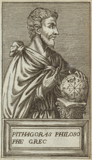 Pythagoras of Samos (engraving)