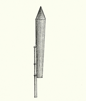 Dictionary: Congreve Rocket (engraving)