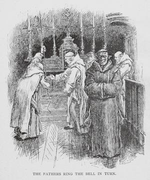The Carthusians: The Fathers Ring the Bell in Turn (litho)