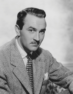 Lee Bowman, Publicity Portrait for the Film, "Tish", MGM, 1942 (b/w photo)