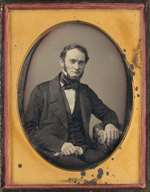 Portrait of a Man,1850s (photo)