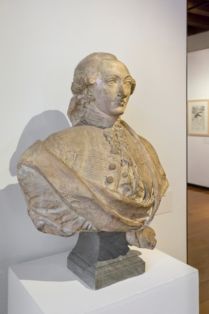 Bust of Johann Wolfgang Goethe, 1940-50 (plaster)
