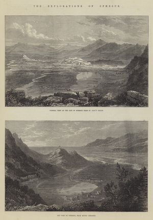 The Explorations of Ephesus (engraving)