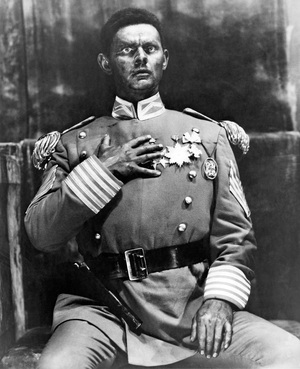 Lawrence Tibbett, American baritone, in Emperor Jones