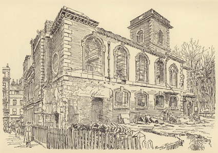 St James's Piccadilly (litho)