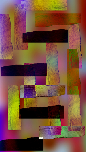 Etude #12, 2019 (mixed media)