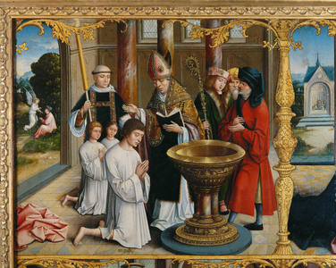 Saint Augustine altar