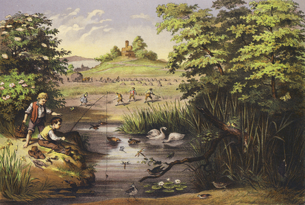 June (colour litho)