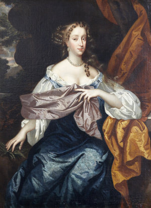 Possibly Mary Langham, Countess of Warrington (1652/53 - 1690/91)