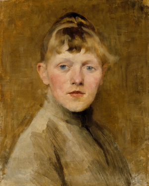 Self-Portrait, 1884-85 (oil on canvas)