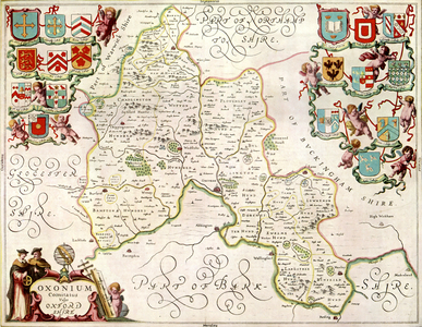 Map of the County of Oxford