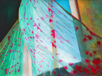 Spring Breezes In, 2013, (oil on canvas)