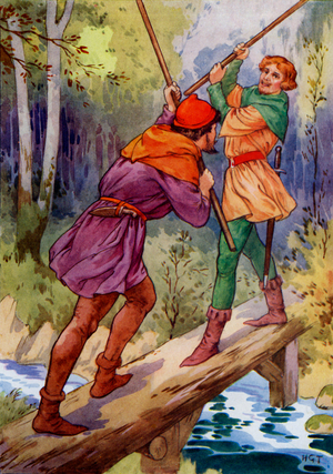 Robin Hood and his merry men -