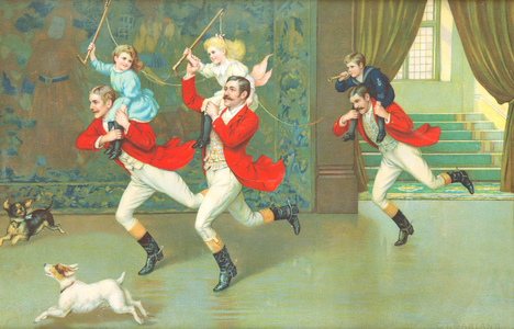 An Exciting Finish (litho)