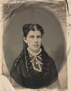 Portrait of a Woman,c. 1870 (photo)