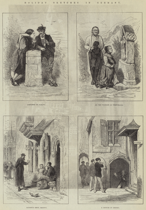 Holiday Sketches in Germany (engraving)