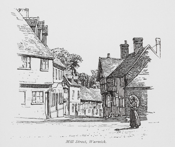 Mill Street, Warwick (litho)