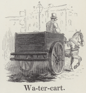Water cart (engraving)