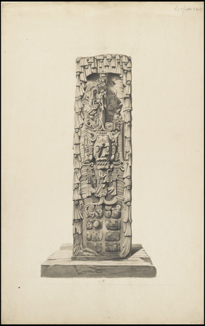 A collection of Waldeck's original artwork of Mesoamerica, Box 12 of 22, 1831 (print)