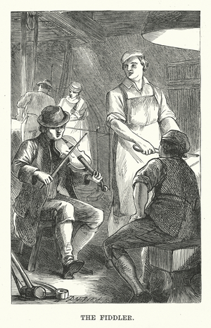 The fiddler (engraving)