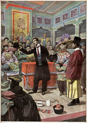 Westernization of China, 1912 (print)