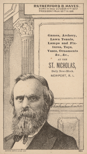 Rutherford B Hayes (litho)