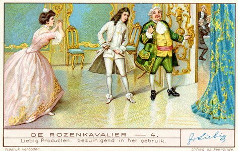 STRAUSS, Richard-Der Rosenkavalier, 19th century (chromo)