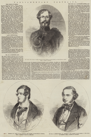 Parliamentary Portraits (engraving)