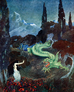 Green dragon -